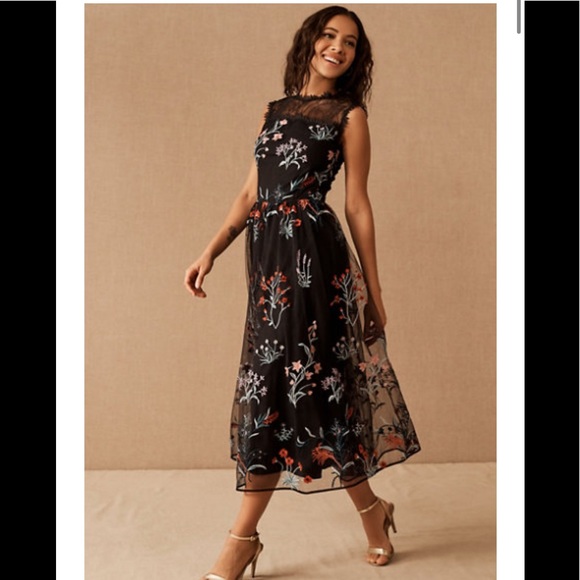 BHLDN Dresses & Skirts - BHLDN Vizelle Midi Dress